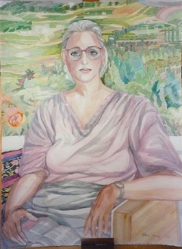 A painting of a person sitting in a chair

AI-generated content may be incorrect.