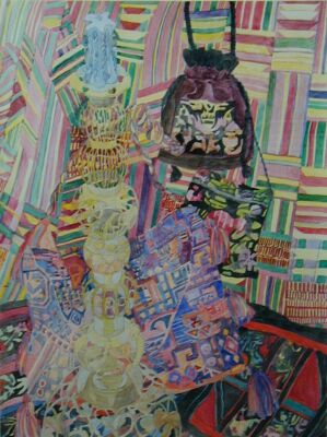 A painting of a group of women

AI-generated content may be incorrect.